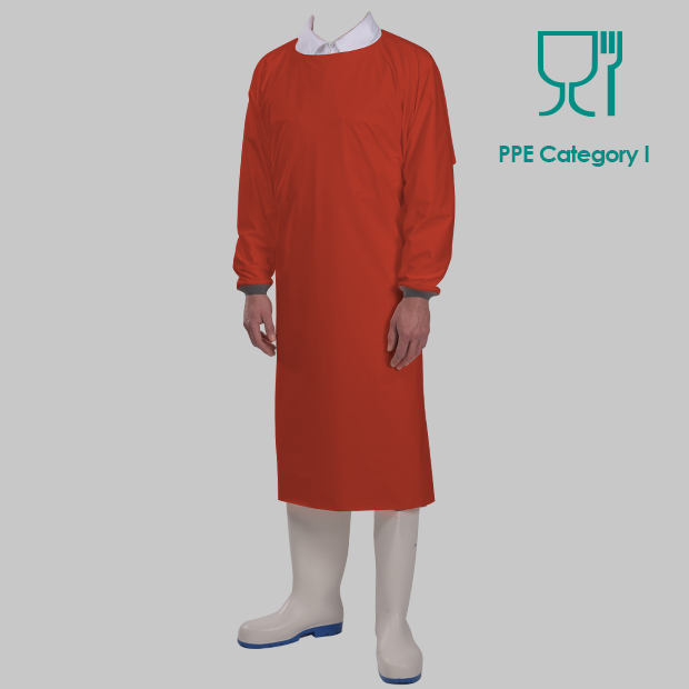 JULIET apron with sleeves agriculture < Manulatex France fabricant  protection cotte de maille tablier de travail